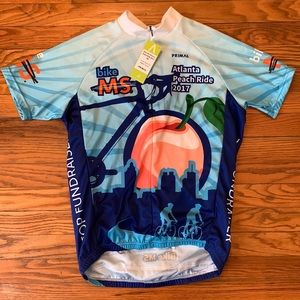 Atlanta Primal Wear Cycling Jersey🚴‍♂️UnisexSmall
